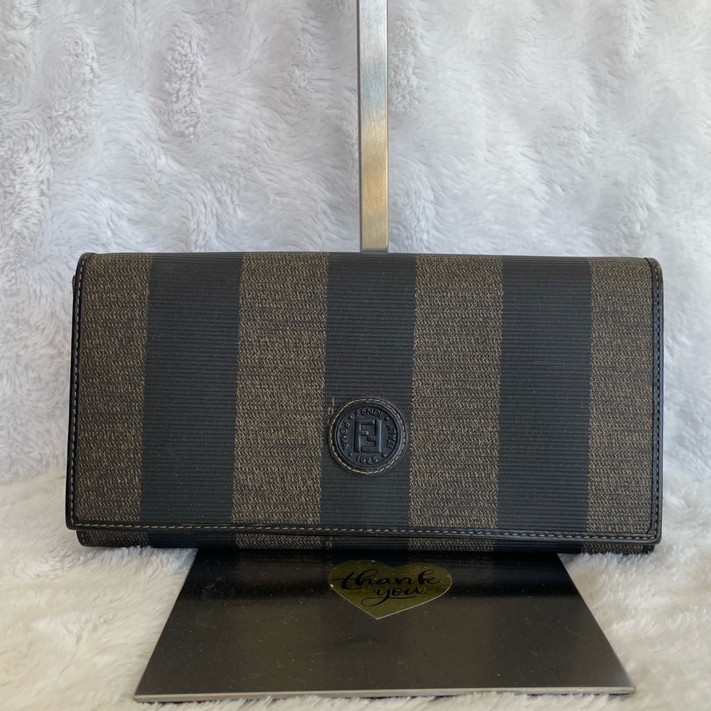 FENDI ROMA BIFOLD LONG WALLET VINTAGE  VGC